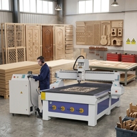 Router CNC de 3 Ejes 1325 para Tallado de Madera en 3D, Corte de Aluminio, Plástico, Acrílico, Fabricación de Letreros de MDF, Tablero de Espuma de PVC, Guitarra
