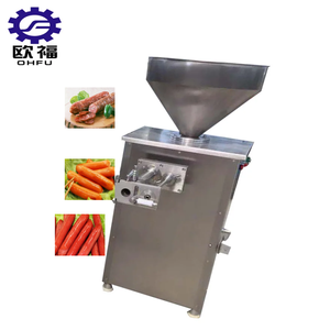 Máquina Automática Comercial para Embutir Salchichas, Máquina Neumática Cuantitativa para Retorcer y Embutir Salchichas, Máquina Cuantitativa para Rellenar Salchichas - Product Image 1