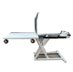 Hidrolik pengangkat troli gunting Forklift truk alat penanganan Flatbed nyaman truk terpasang Forklift - Product Image 1