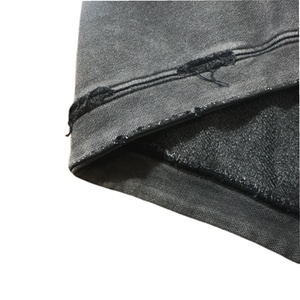 Felpa con Cappuccio Oversize da <span class=keywords><strong>Uomo</strong></span>, Produzione Professionale Personalizzata, Effetto Lavato, Sbiadito e Usurato, Stile High <span class=keywords><strong>Street</strong></span> - Product Image 3