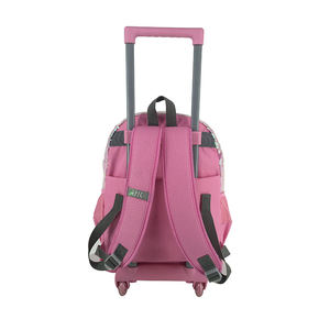 2023 nuevo diseño niñas lindo Panda Rosa brillo lentejuelas <span class=keywords><strong>mochila</strong></span> carro <span class=keywords><strong>mochila</strong></span> escolar <span class=keywords><strong>con</strong></span> <span class=keywords><strong>ruedas</strong></span> - Product Image 4