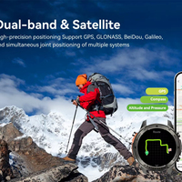 DM56 Multisport GPS-horloge Hersteltijdadvies GNSS Multi-satellietpositionering 50M Waterdicht Duurtraininghorloge