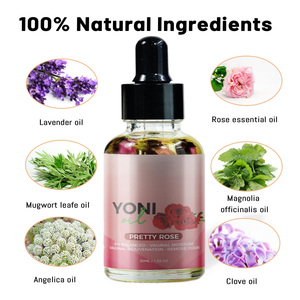 Huile de soin intime féminine Yoni, huile essentielle antibactérienne entièrement naturelle, nourrissante et hydratante - Product Image 3