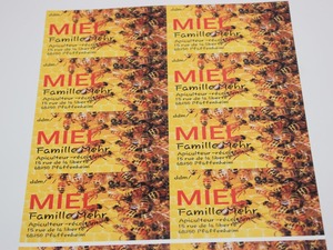 Etiqueta Adhesiva personalizada con impresión brillante, pegatina de corte de beso, bebida energética de Etiqueta Privada, etiquetas de comida <span class=keywords><strong>en</strong></span> rollo, promoción, precio barato - Product Image 5