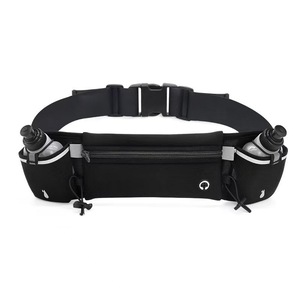 Riñonera deportiva OEM con bolsillos para botellas de agua, cinturón de running impermeable para actividades de fitness al aire libre - Product Image 3