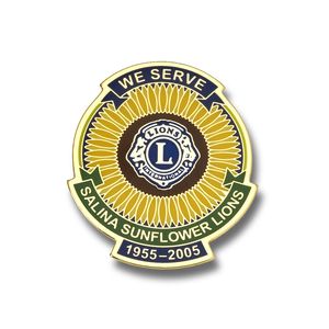 Promoción a medida Mercancía Sorority and Fraternity Pins Diseños de letras y crestas griegas Insignia de zinc chapada en oro Pins de solapa - Product Image 3