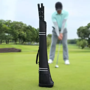 Sac de golf léger personnalisé avec support, sac de golf vintage Sunday Pencil avec support - Product Image 6