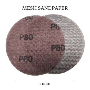 Disco de Lijado de Malla de 5 Pulgadas, Antiobstrucción, Papel de Lija Redondo sin Polvo para Lijado entre Capas, Madera Fina - Product Image 3