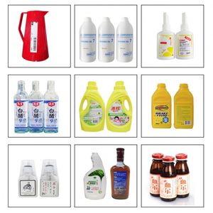 Machine d'étiquetage automatique multifonctionnelle pour bouteilles rondes et plates, entièrement compatible avec la machine d'étiquetage intelligente - Product Image 3