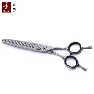 Tijeras para adelgazar el cabello de Japón VG10 CNC hoja patente dientes tijeras de peluquero YONGHE CHENG - Product Image 1