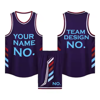 Équipe jeunesse Design personnalisé 2025 couleurs tendance quantité minimale de commande 50 échantillons maillots de basket-ball grande taille