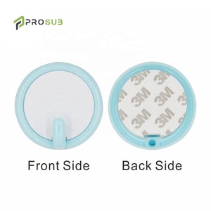 Prosub sublimazione magia resistente forte adesivo adesivo di plastica ganci appendiabiti da parete per il bagno e la cucina - Product Image 2