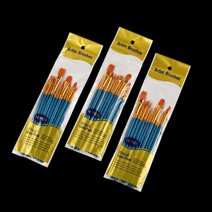 Haute qualité 10 pièces artiste Nylon pinceau ensemble pour <span class=keywords><strong>peinture</strong></span> par numéros Kit acrylique <span class=keywords><strong>aquarelle</strong></span> dessin Art fournitures - Product Image 6