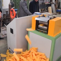 Nouvelle extrudeuse de profilés plastiques haute efficacité à vis simple avec moteur PLC pour filets de protection de légumes et fruits en PE/LDPE