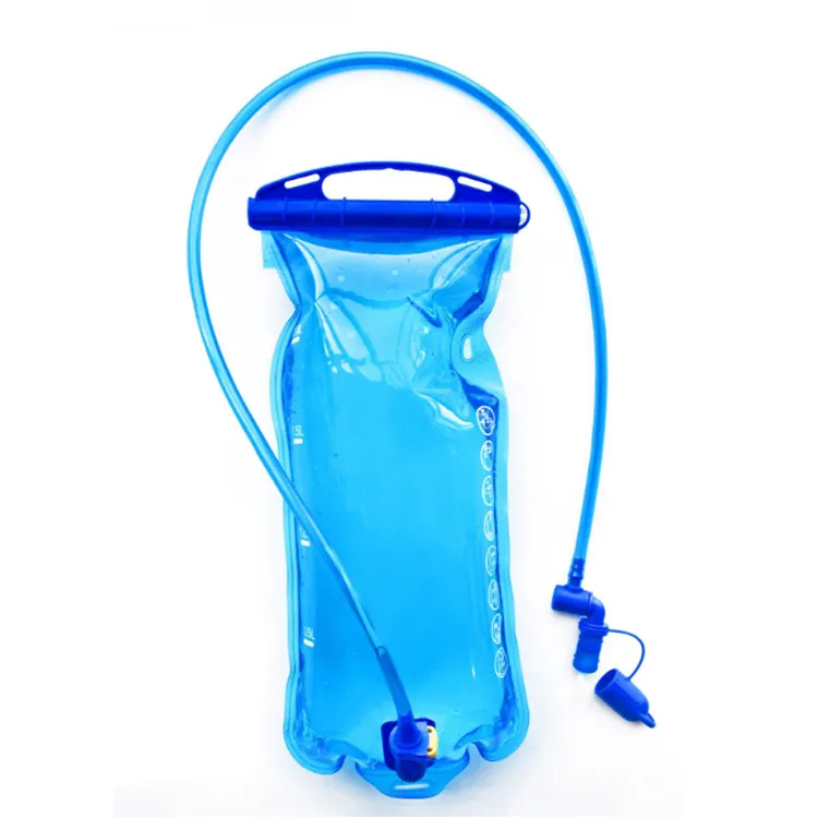 FT2085 2L popüler sıcak satış PEVA/EVA malzeme su mesane spor hidrasyon kesesi su torbası