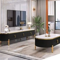 Meilleure vente table basse de luxe meuble télé pour le salon ensemble de tables basses éthiopiennes pour la maison
