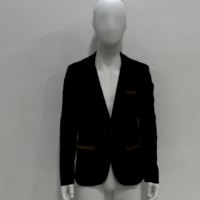 Blazer de Costume Décontracté Homme de Marque Tendance, Uni