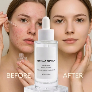 Ampolla Facial Hidratante de Centella y Niacinamida para el Cuidado de la Piel, 50 ml, Uso Doméstico, Marca Privada, Venta al Por Mayor - Product Image 1