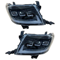 YU GUANG pour Toyota VIGO Hilux 2012 2013 2014 Accessoires Auto Phares Avant Améliorés Phare LED à 4 Lentilles DRL