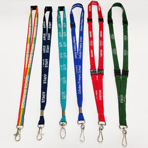 MOQ 100 PCS昇華ネックストラップデザイナーデジタル印刷ポリエステルストラップロゴ付きカスタム - Product Image 6