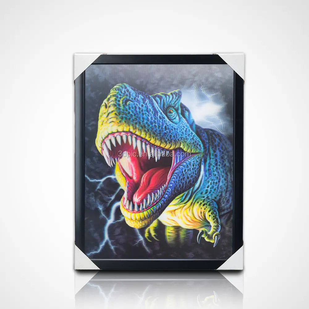 Penjualan Laris Gambar Dinosaurus 3d Lenticular Gambar Hologram Kualitas Tinggi