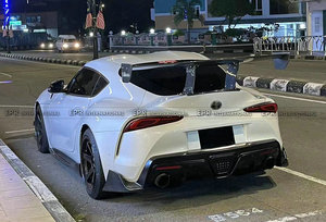 Aileron arrière en fibre de carbone de type GT VRS pour Toyota Supra A90 2019+ - Remplacement simple pont M2 - Product Image 5