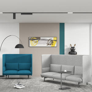 Design moderno Escritório Executivo Sofá Set Estante High-End Tecido De Espera Sofá Seccional Quarto Steel Frame Convertible Massagem - Product Image 6