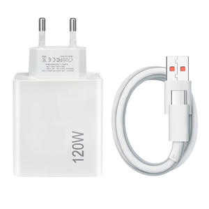 Cargador USB de alta calidad de 120W, carga rápida 3,0 para iPhone 14 13 12 Xiaomi 13 Samsung, cargador de carga rápida de pared para teléfono móvil Ada - Product Image 2