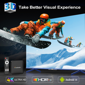 Boîtier TV Android 14 H96 Max, 2 Go, Quad Core Amlogic S905, 4K UHD, WiFi 2.4G/5G et BT4.0 pour <span class=keywords><strong>YouTube</strong></span> - Product Image 3