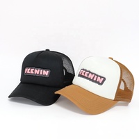 Nouvelle Collection – Casquettes Trucker 5 Panneaux Personnalisées avec Logo Brodé, en Maille et Mousse, Visière Courbe, pour Hommes et Femmes, Idéales pour la Randonnée et le Cyclisme