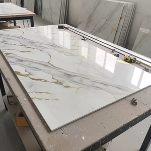 Panneau composite en plastique <span class=keywords><strong>PVC</strong></span> WPC SPC avec revêtement UV, imperméable, ignifuge, anti-moisissure, ignifuge, insonorisant, motif <span class=keywords><strong>marbre</strong></span> - Product Image 5