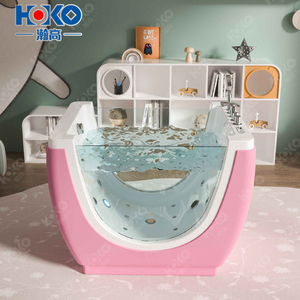 <span class=keywords><strong>Baignoire</strong></span> pour bébé portable au design moderne, fonction de massage à air, bain relaxant, piscine intérieure, utilisation en salle de bain, installation autonome - Product Image 2
