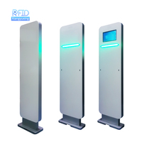 Lector UHF de puerta, control de acceso, libros de biblioteca, sistema de alarma EAS antirrobo, lector de puerta Uhf Rfid para tienda