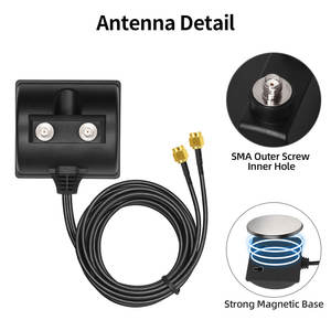 เสาอากาศ WiFi แบบแบนด์คู่5G 2022ขั้วต่อปลั๊กทิศทางรอบทิศทางพร้อมขั้วต่อแบบ SMA ตัวเมีย - Product Image 4