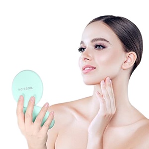 Miroir de maquillage à LED à étiquette privée, 3 couleurs, mini miroir cosmétique disponible, miroir à LED rechargeable - Product Image 6