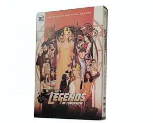manufacturer DVD BOXED SETS MOVIES TV show Film Disk Duplication Printing factory Legends of Tomorrow season 7 3dvd