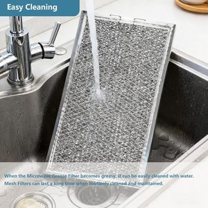 Filtro de Grasa para Horno de Microondas Whirlpool W10535950 PS8769987, Marco de Malla de Aluminio, Trampa de Aceite, Pieza de Repuesto - Product Image 3