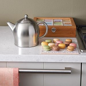 Boîte à thé en bambou Boîte de rangement en bois à 12 compartiments avec fenêtre - Product Image 3