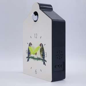 Reloj de Hora moderno y creativo, de madera oscilante, de cuco - Product Image 3