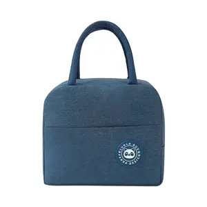 Портативная Термосумка, сумка для ланча, сумка для пикника на открытом воздухе, Студенческая сумка из алюминиевой фольги для бенто