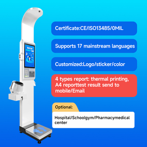 Báscula <span class=keywords><strong>de</strong></span> Altura y Peso Minter con Pantalla LED, Máquina <span class=keywords><strong>de</strong></span> Equilibrio BP, Análisis <span class=keywords><strong>Corporal</strong></span> Médico, Báscula Ultrasónica <span class=keywords><strong>de</strong></span> Altura y Peso para Clínicas - Product Image 3