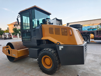 Compacteur à tambour unique XS600J de 6 tonnes de Chine, poids opérationnel de 6000 kg, fréquence de vibration de 50 Hz