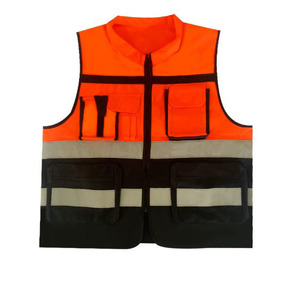 سترة أمنية عالية العاكسة سترة معدات سلامة الملابس - Product Image 6