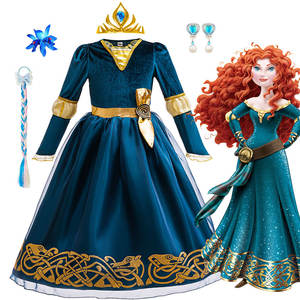 Nuevo Vestido de Disfraz de Merida Inspirado en Brave para Mujer, Vestido de Princesa, Traje de Cosplay, Conjuntos de Actuación - Product Image 2