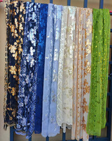 Nouveaux châles de mariage floraux pour femmes, motif dentelle fleurie, foulards de soirée, paréos de plage, kaftans, écharpes à sequins 190*60CM