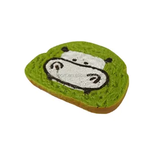 PU foam bread with logo printed slow rising squishy scented toys customized bread squishy toys simulations