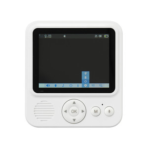 Mini moniteur vidéo pour bébé écran de 2.8 pouces sans fil 2.4 GHz, capteur de température, VOX, vision nocturne, fonction zoom, berceuses - Product Image 3