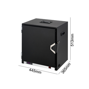 Fournitures pour hôtels et restaurants Chauffe-plats électrique en acier Boîte chaude noire pour la restauration Boîte de livraison pour le <span class=keywords><strong>service</strong></span> en chambre - Product Image 1