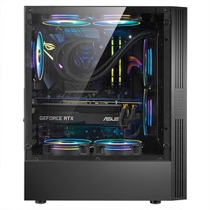 Ordinateur de bureau gamer complet <span class=keywords><strong>pas</strong></span> <span class=keywords><strong>cher</strong></span>, processeur Core i7-12700F 12e génération, 16 Go/32 Go de RAM, SSD 1 To, carte graphique RTX 2060/3060 12 Go GDDR6 - Product Image 2