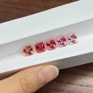 Piedras Preciosas Sueltas de Laboratorio con Corte Cojín al por Mayor, de 4x4 mm a 10x10 mm, Rubí Cultivado en Laboratorio, Piedra Preciosa Roja Suelta para Joyería - Product Image 6